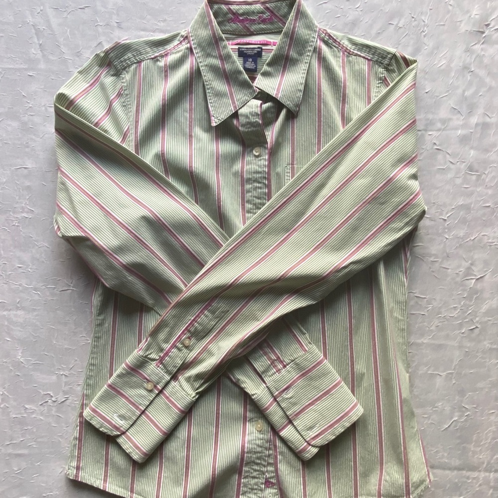 American Eagle Stretch Long Sleeve Shirt Size 10